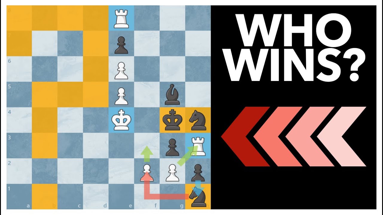 Who Wins? ♚ Crazy Chess Puzzle ♖ Improve Your Chess