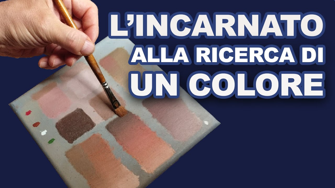 Sfumature dell'incarnato con il colore a olio