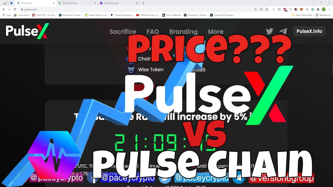 Pulse X or Pulse Chain Token Price Which Will Go Up More? #pulsex #pulsechain #richardheart