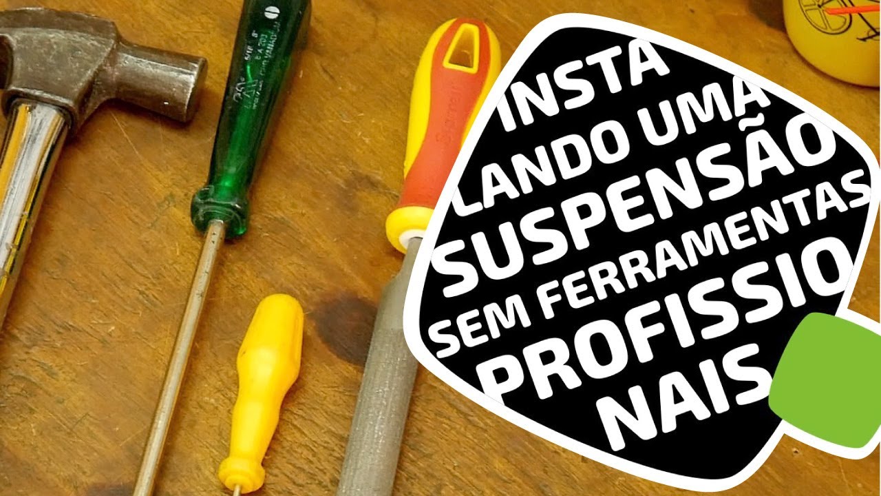 Como instalar suspensão na bike sem ferramentas profissionais. Pedaleria