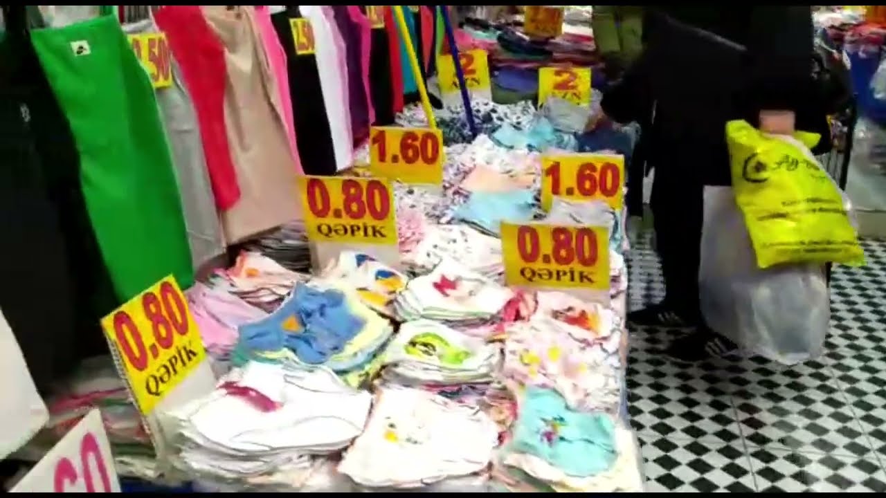БАКУ Шопинг🔥ДЕШЕВЫЙ БАЗАР ЧТО ПОКУПАЮ ДЕТЯМ Baku clothing bazaar
