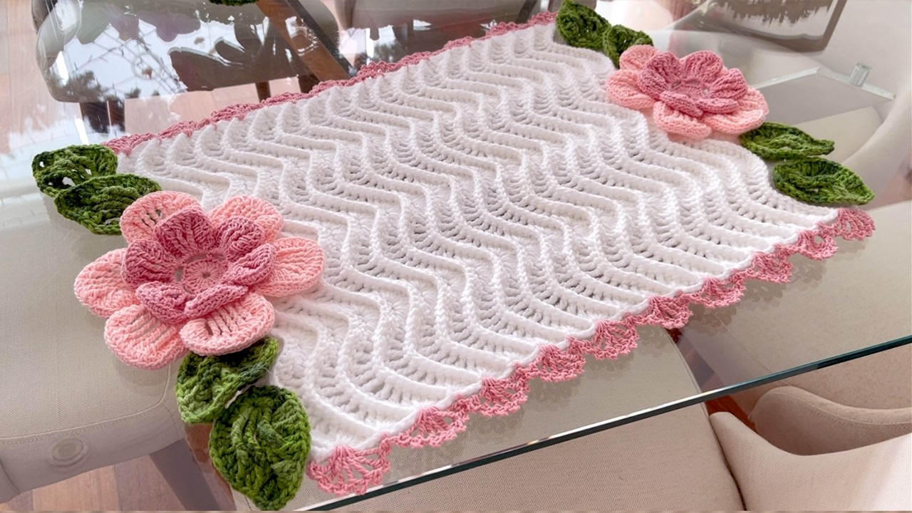 Como hacer Flores a Crochet muy Fácil Tutorial Centros de Mesa para Principiantes