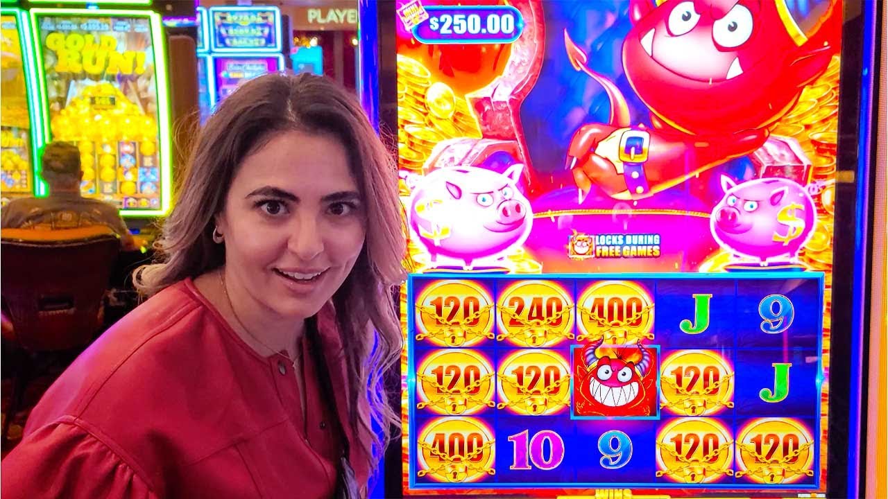 We PUT $900 Into Devil's Lock Slot Machine & Here's What Happened!!