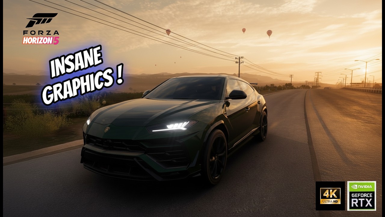 THIS CAR DOESN’T CARE WHERE YOU DRIVE | Lamborghini Urus Forza Horizon 5