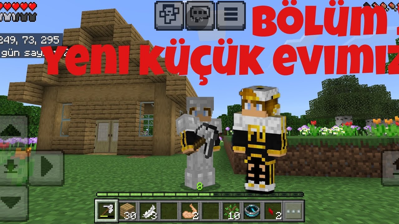 Minecıraft Modlu Survival Bölüm 2 [Yeni küçük evimiz]