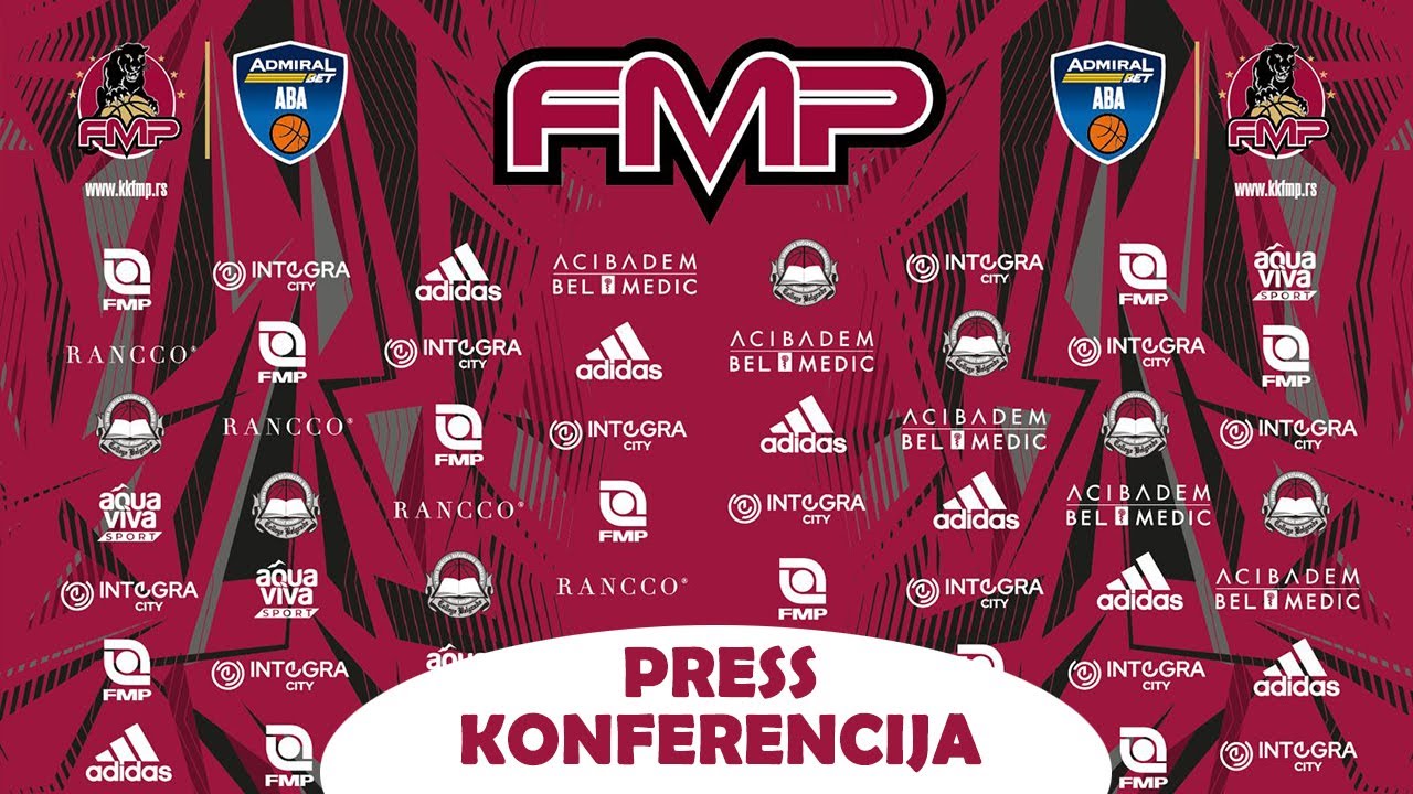 Konferencija za novinare posle utakmice ABA lige :  KK FMP - KK U-BT Cluj-Napocai