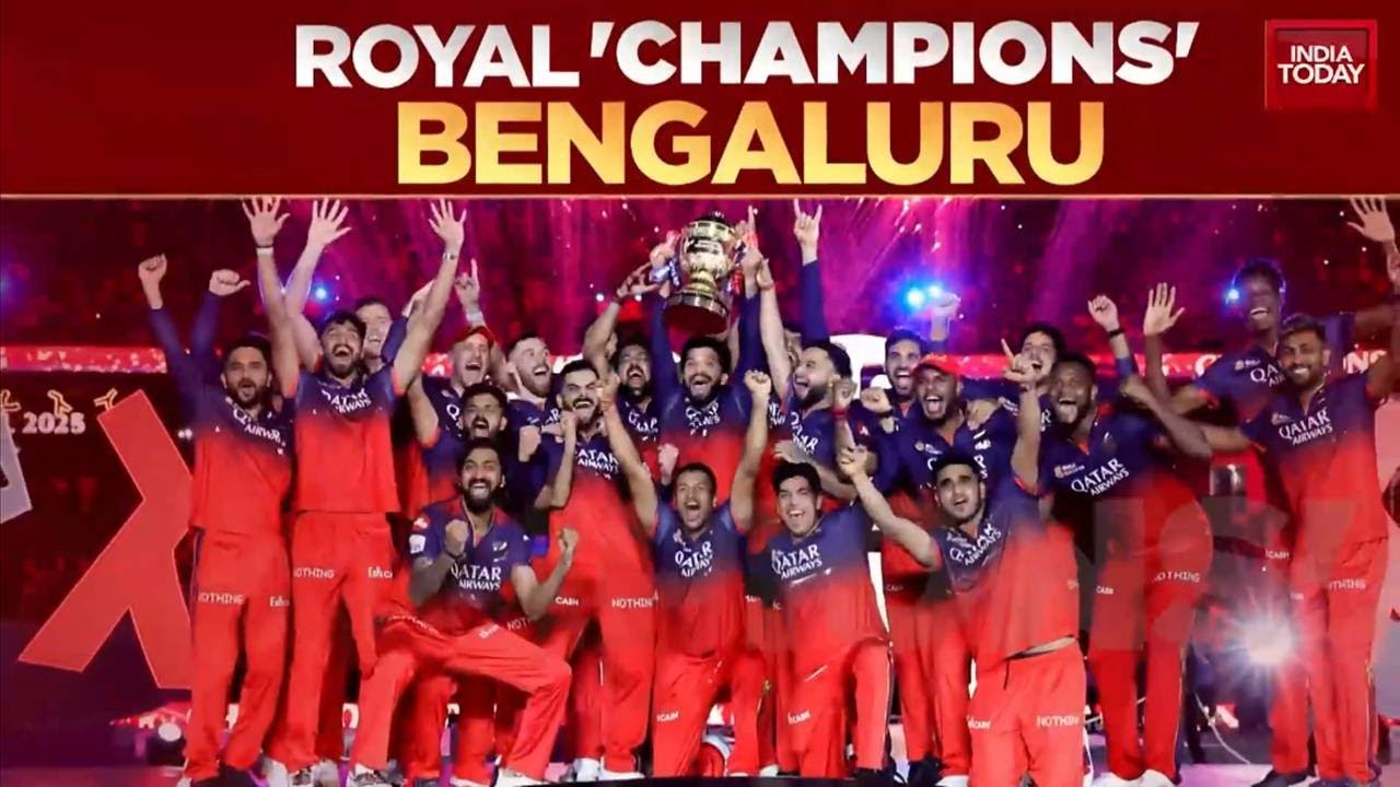 Virat Kohli Led RCB Reaches Bengaluru For Grand Victory Parade After Maiden IPL Win | India Today
