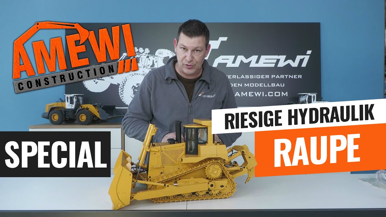26kg Hydraulik Planierraupe im Maßstab 1:14 - Amewi Special