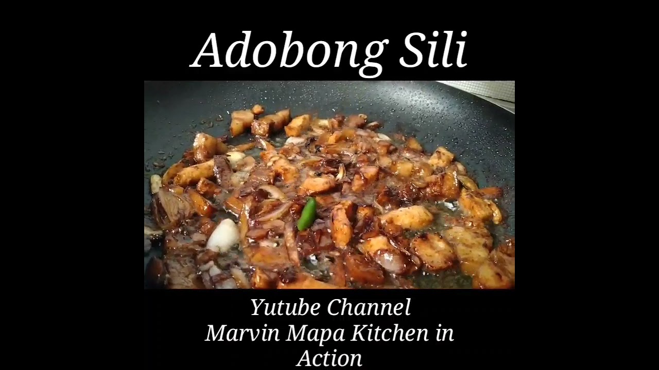 Adobong Sili (Sarap Anghang) Lutong Bicol