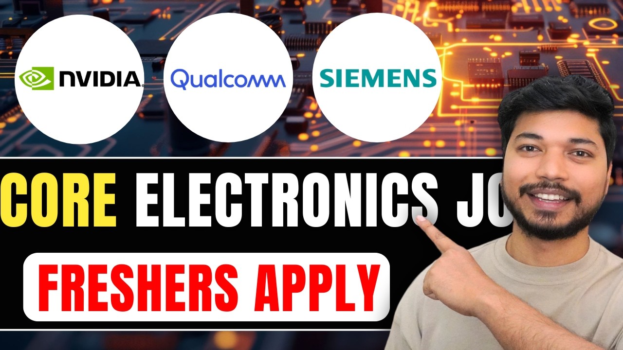 Core Electronics Jobs 2026 🚨 Honeywell, Qualcomm, Siemens & NVidia Hiring | Apply Now