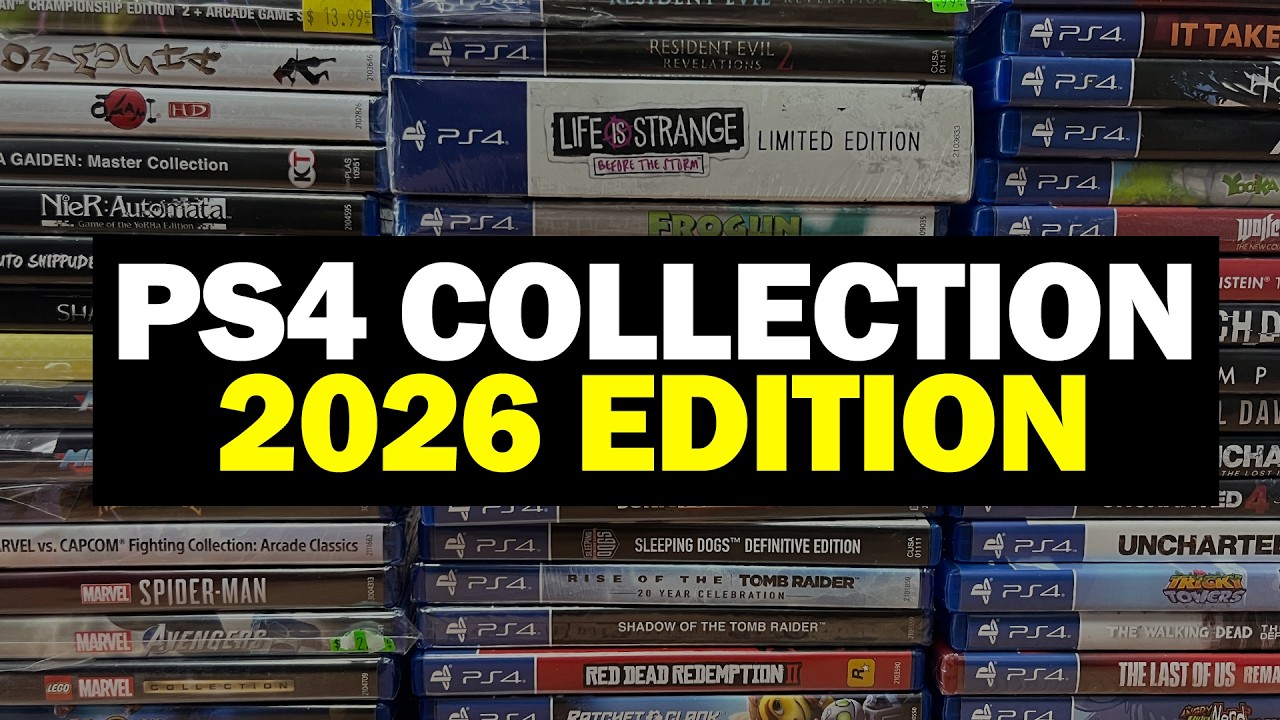 PlayStation 4 Game Collection (2026)
