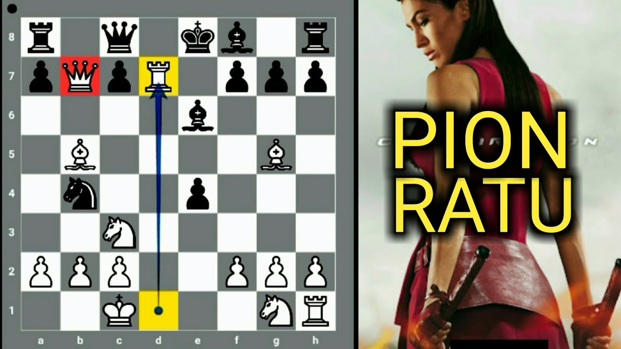 3 Jebakan catur untuk melawan semua pertahanan hitam - PION RATU GAMBIT