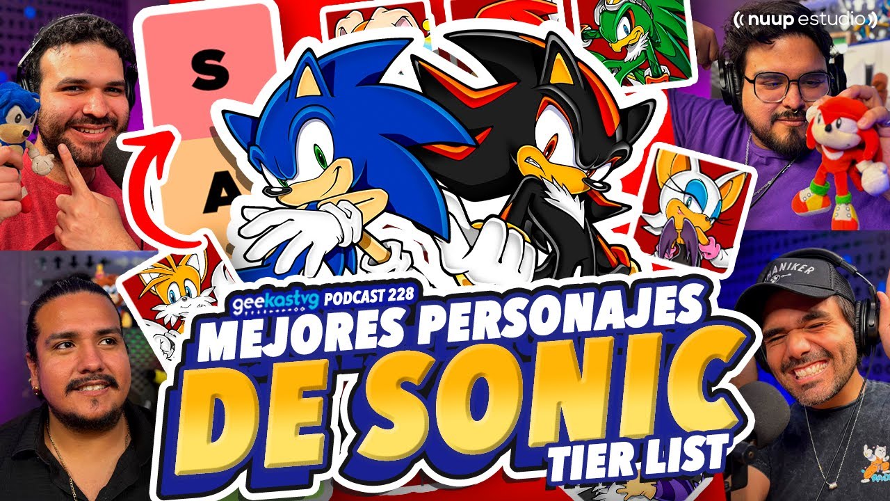 ¿Cuál es el mejor personaje de Sonic? ¡Únete a la discusión!