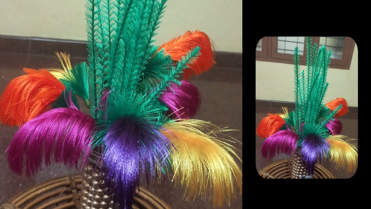 satin ribbon | satin ribbon crafts | satin ribbon flowers | broomsticks | ribbon crafts | DIY