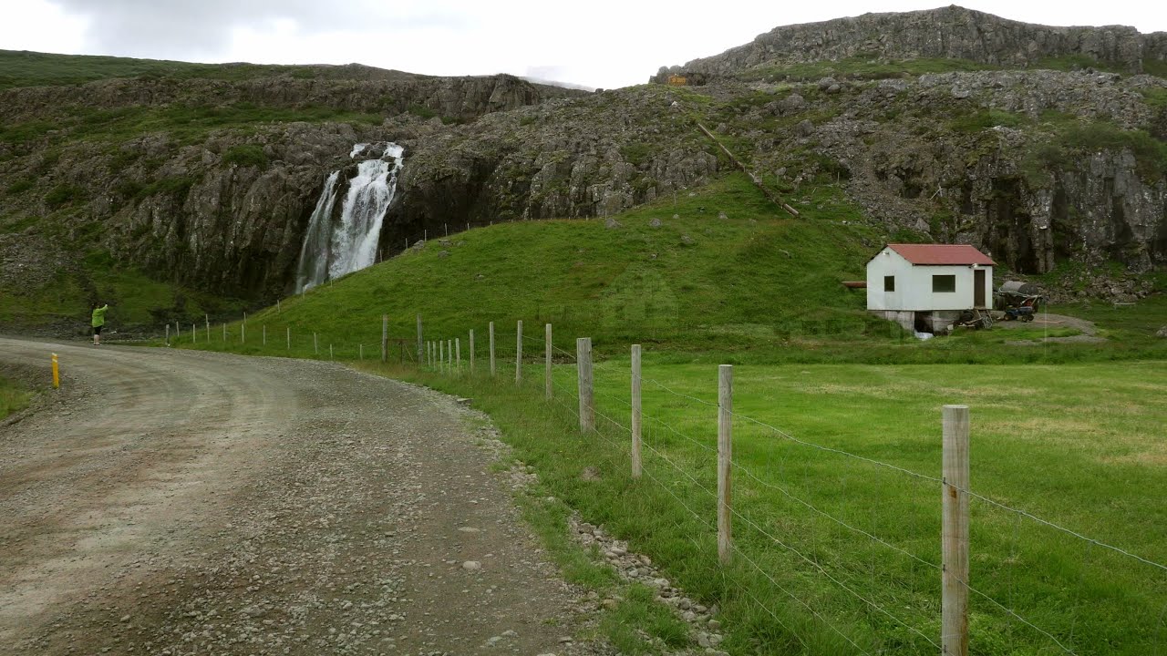 Foss in Arnarfjordur -  West Fjords