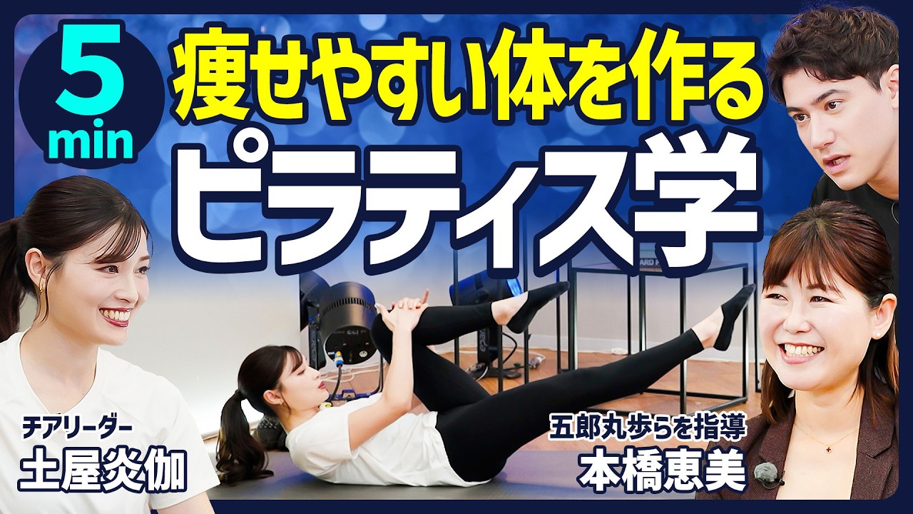 【１日５分】痩せやすい体になるピラティストレーニング／腰痛改善／疲れにくくなる／股関節の動きを良くする／体幹の安定性を高める／背骨の柔軟性を高める／スポーツ医学に基づく【BODY SKILL SET】