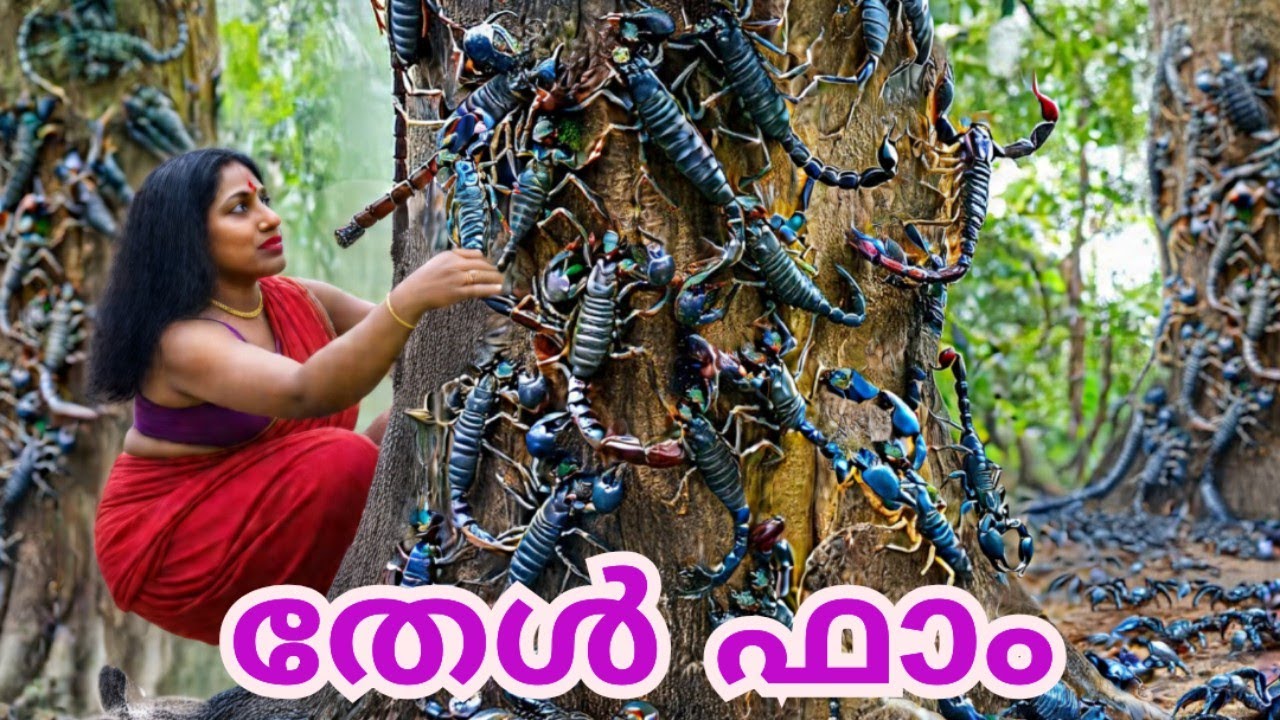 ലക്ഷക്കണക്കിന് കരിന്തേളിനെ വളർത്തുന്ന അത്ഭുത ഫാം/Amazing Scorpion Farming Malayalam