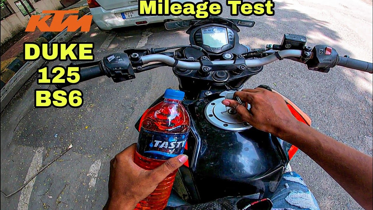 ktm duke 125 bs6 mileage test 2020 | Shocking Result
