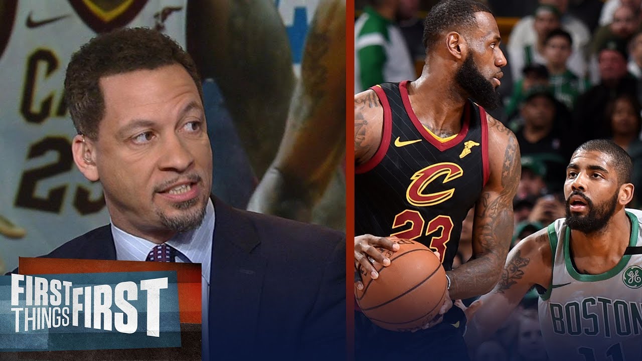 Chris Broussard on Kyrie's MVP comments about James Harden vs LeBron | NBA | FIRST THINGS FIRST