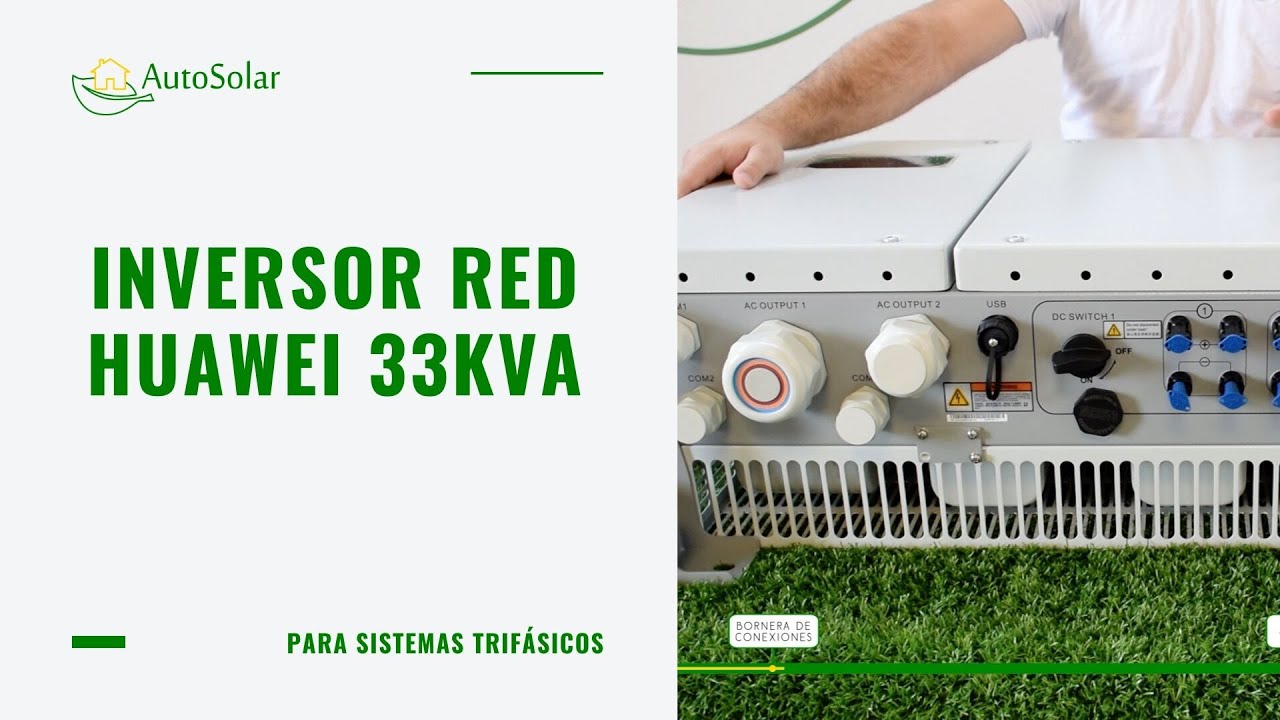 Inversor Huawei de Conexión a Red Trifásico 33kVA