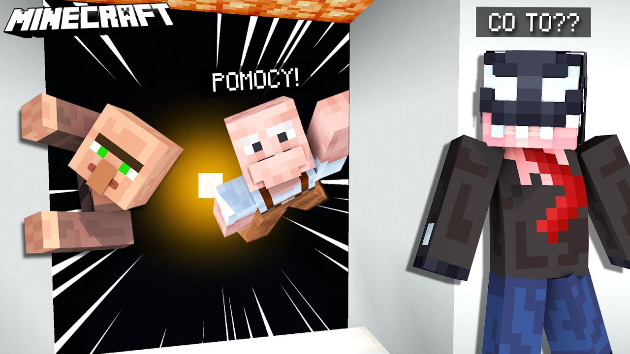 MINECRAFT, ale W PIWNICY DZIADKA JEST CZARNA DZIURA!