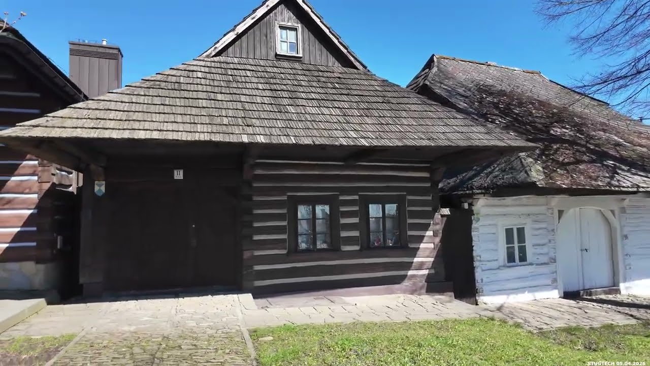 Lanckorona: hus som har st&aring;tt stille i tid