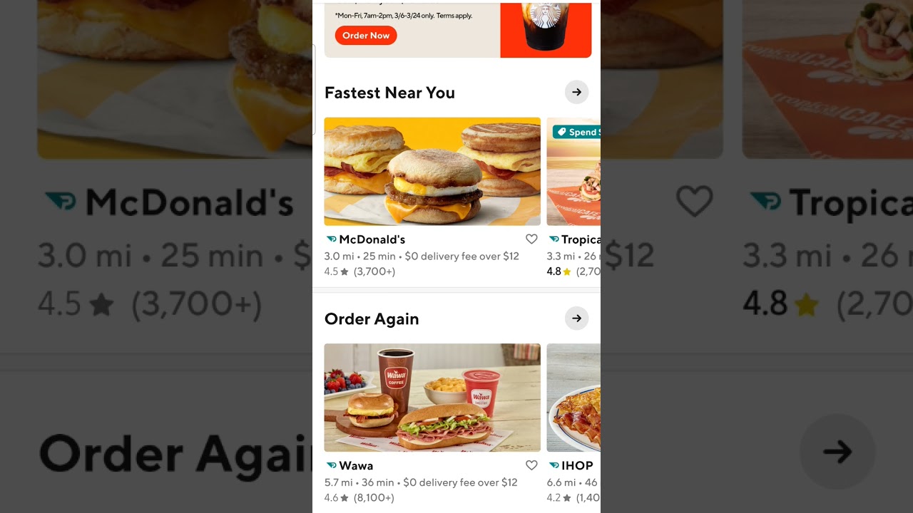 Получите бесплатную еду с Doordash! (Реферальный код 2025)
