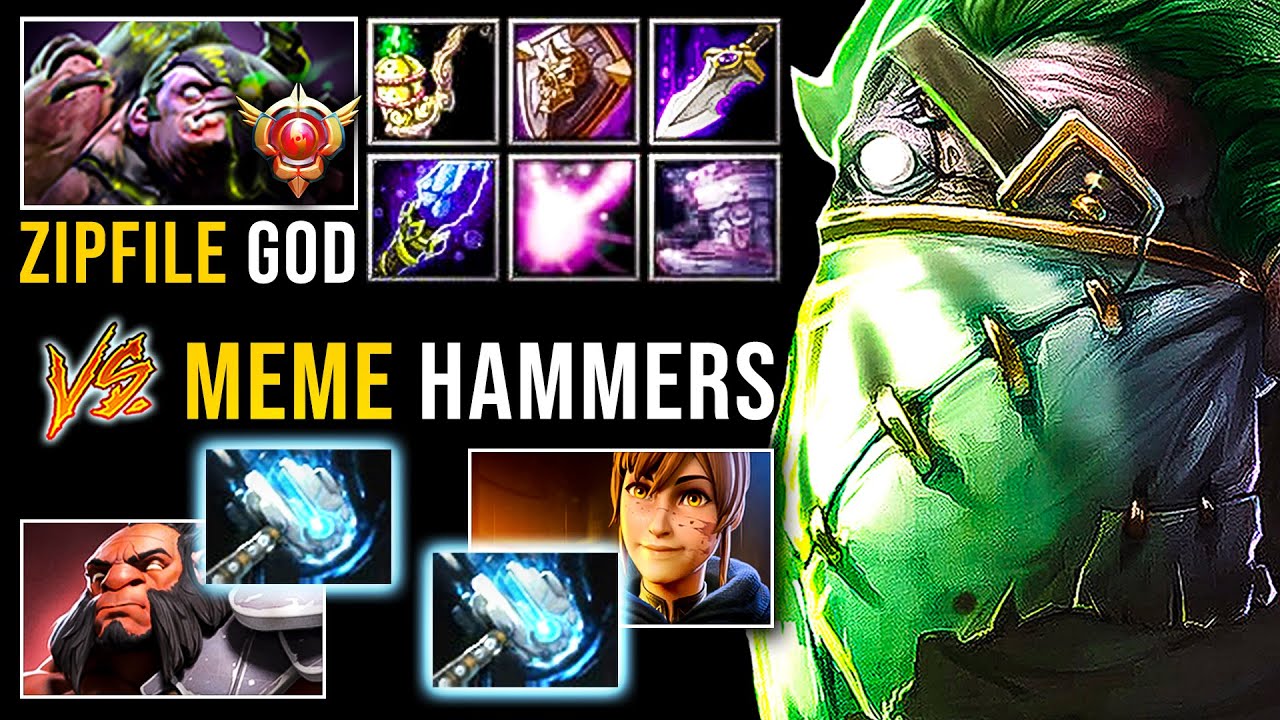 Zipfile Pudge Vs MEME Hammers | Pudge Official