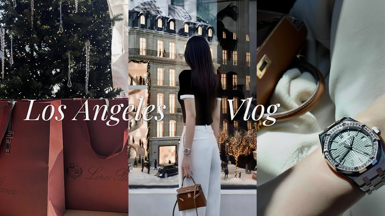 Дневники ЛА✨ Шопинг Loro Piana, Рождество на Родео-Драйв, Dior, Macallan и вечер вагю.