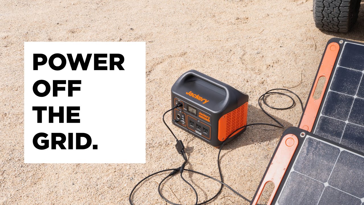 Keeping Your Devices Powered on the Go (Jackery Explorer 1000 w/Solar)