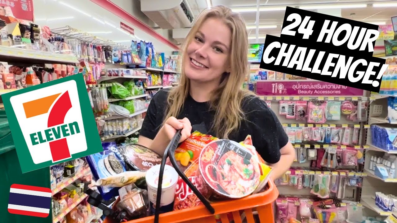 Круглосуточная еда ТОЛЬКО в Таиланде 7-ELEVEN 🇹🇭