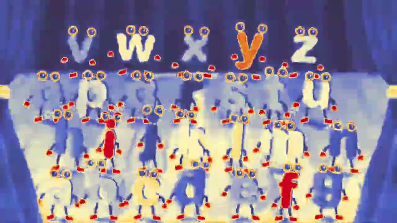Joyful Reading: Dancing Letters for Children" Sponsored by klasky Csupo 2001 Effects