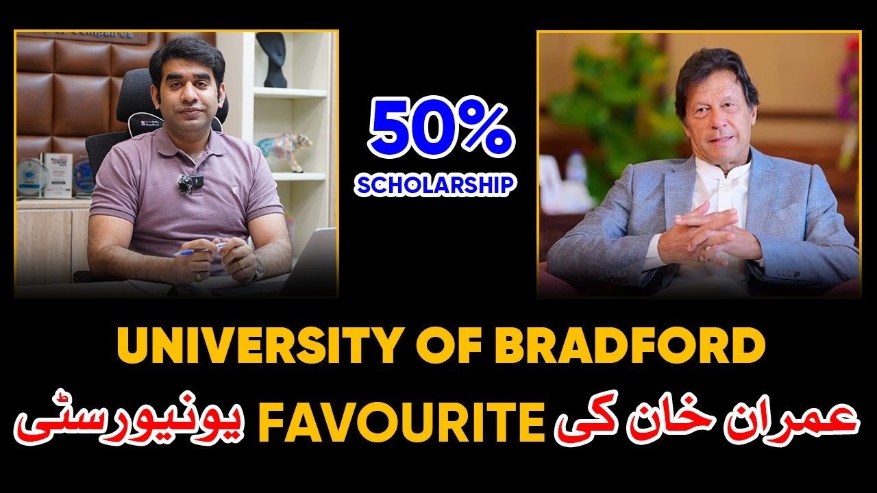 Up to 50% scholarship, low initial deposit at Bradford University | study in UK | An unbiased review