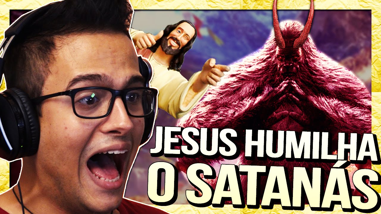 JESUS HUMILHA O SATANÁS || Jogando com Damiani