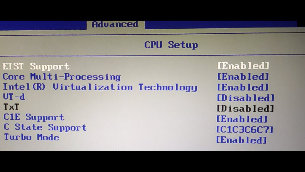 ⚫Activar Virtualizacion en PC lenovo ThinkCenter M800/M900 ..⚫
