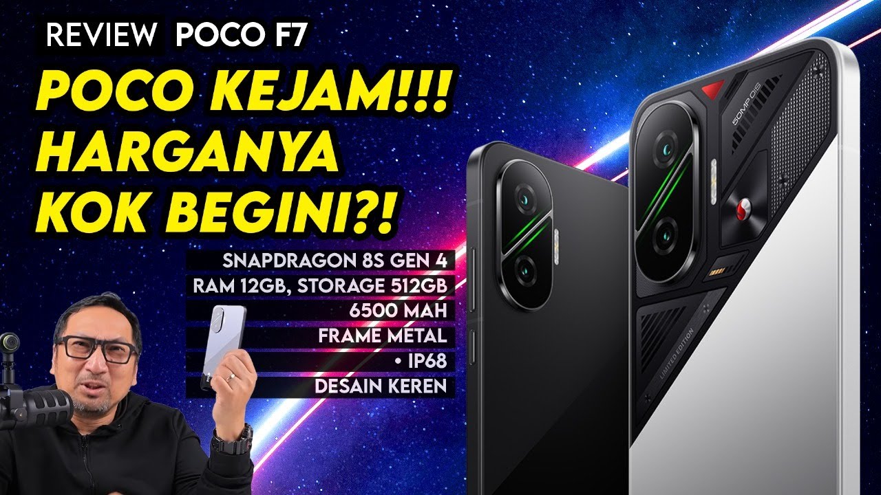 Flagship Killer Killer 2025, TERKENCANG Di Kelasnya! Review POCO F7 Resmi Indonesia