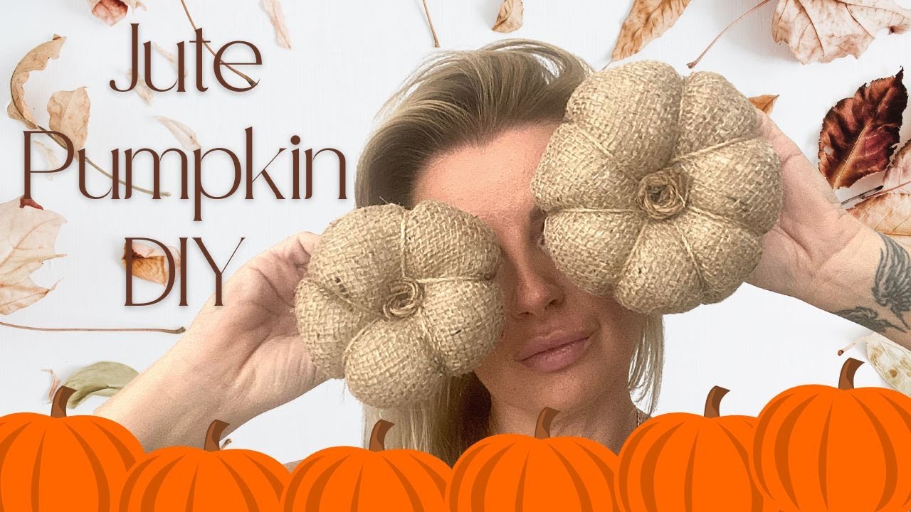 DIY 🎃 How To Make Super Easy Handmade Pumpkin From Jute 🎃 | Fall Season Decorations 🍁 | Jute Crafts