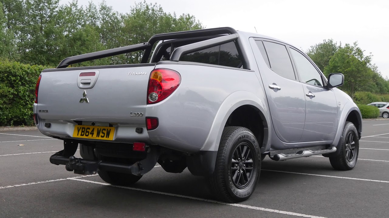 Review and Virtual Video Test Drive In Our 2014 Mitsubishi L200 2 5 DI D Trojan Double Cab Pickup 4W