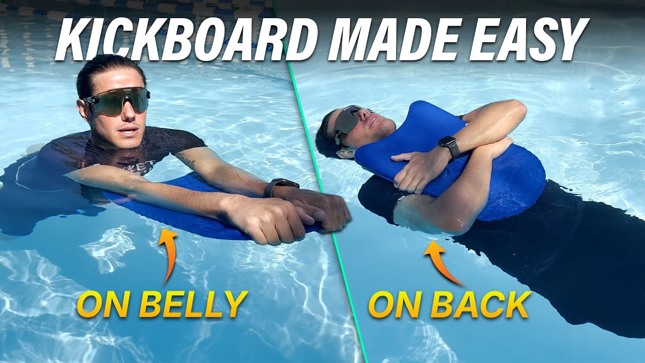How to Swim using a Kickboard for Beginners | 2 Easy Drills