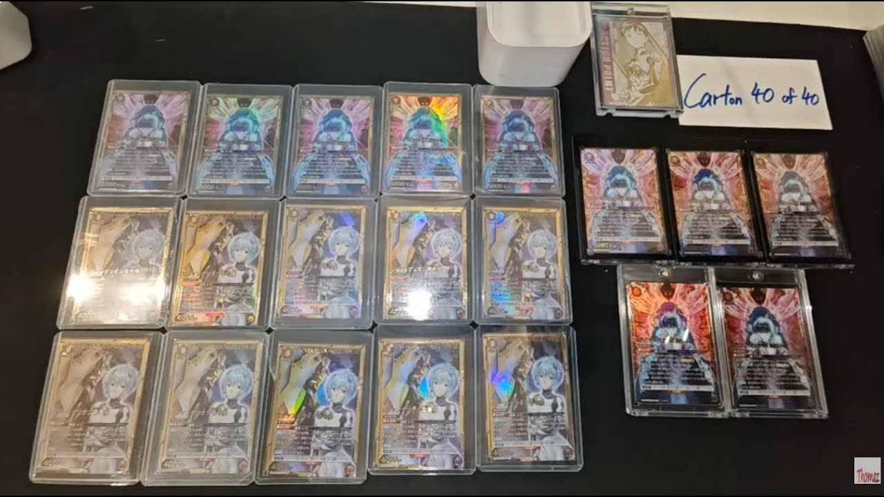Union Arena Evangelion Unbox  新世纪福音战士 开箱 40 cartons