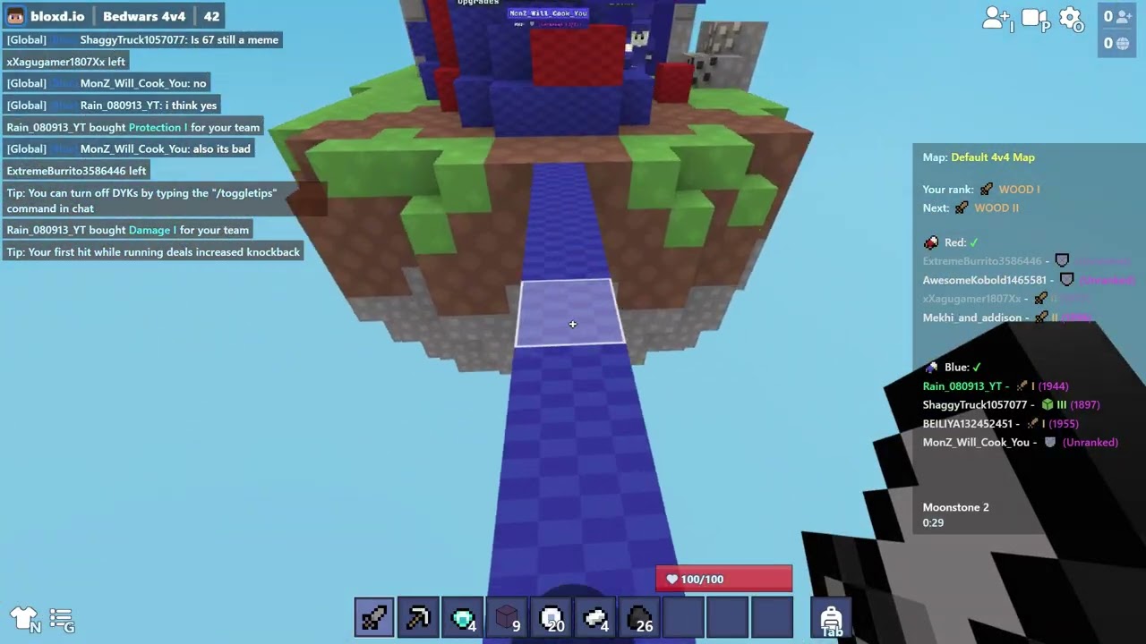 Bedwars ( 4v4 )