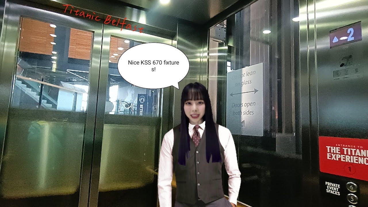Kone lift @ Titanic Belfast