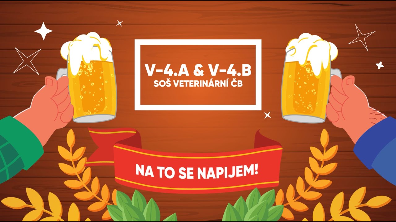 Maturitní klip V-4.A & V-4.B SOŠ Veterinární České Budějovice