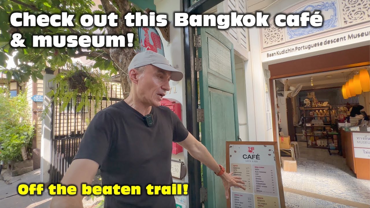 Visit this hidden Bangkok Cafe & Museum! Step back into 500 years of history.