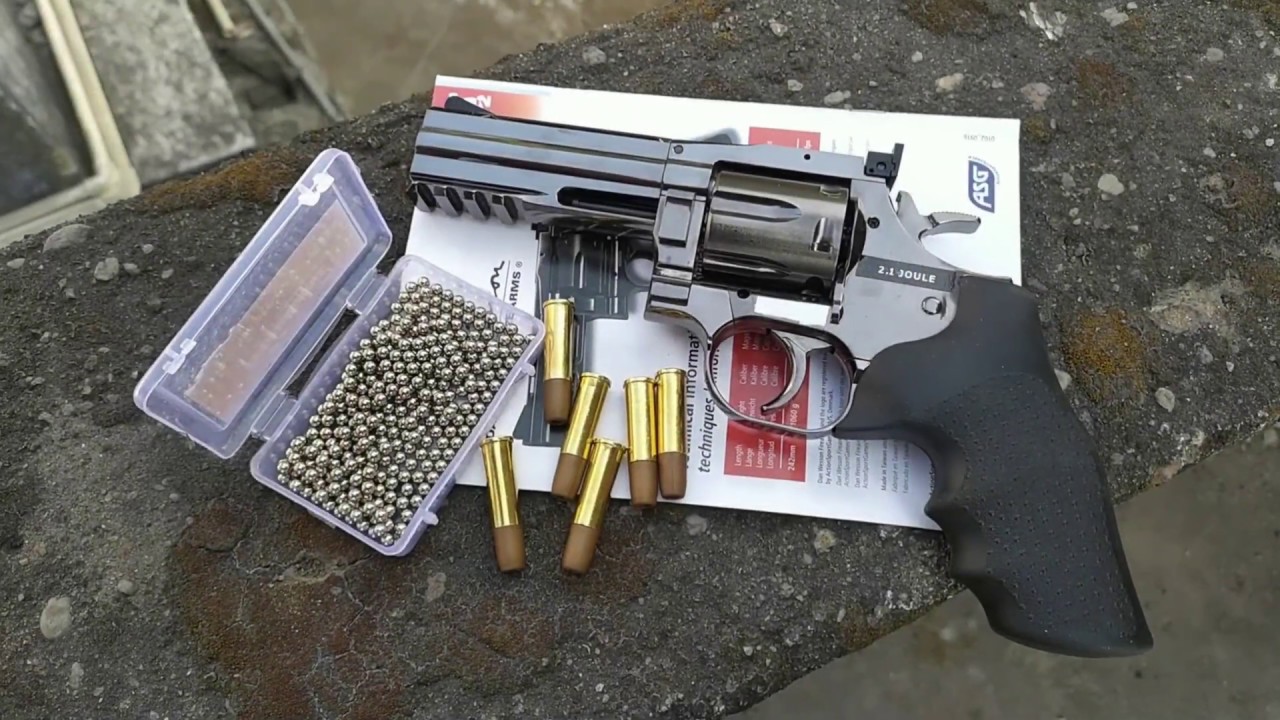 Dan Wesson 4 inch Co2 BB Revolver Shooting Review