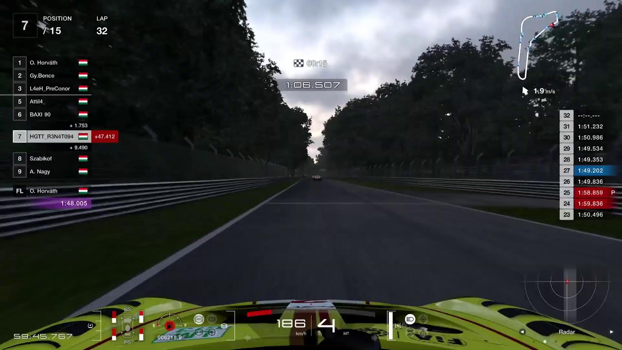 Gran Turismo 7 / Phoenix liga Gold Lobby Round 1/ Monza
