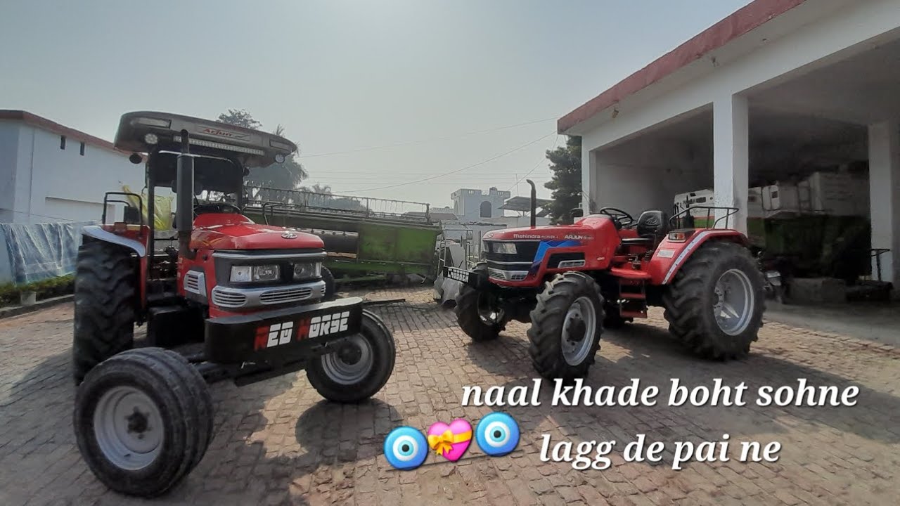 Dono tractor Kade baare 😲👌