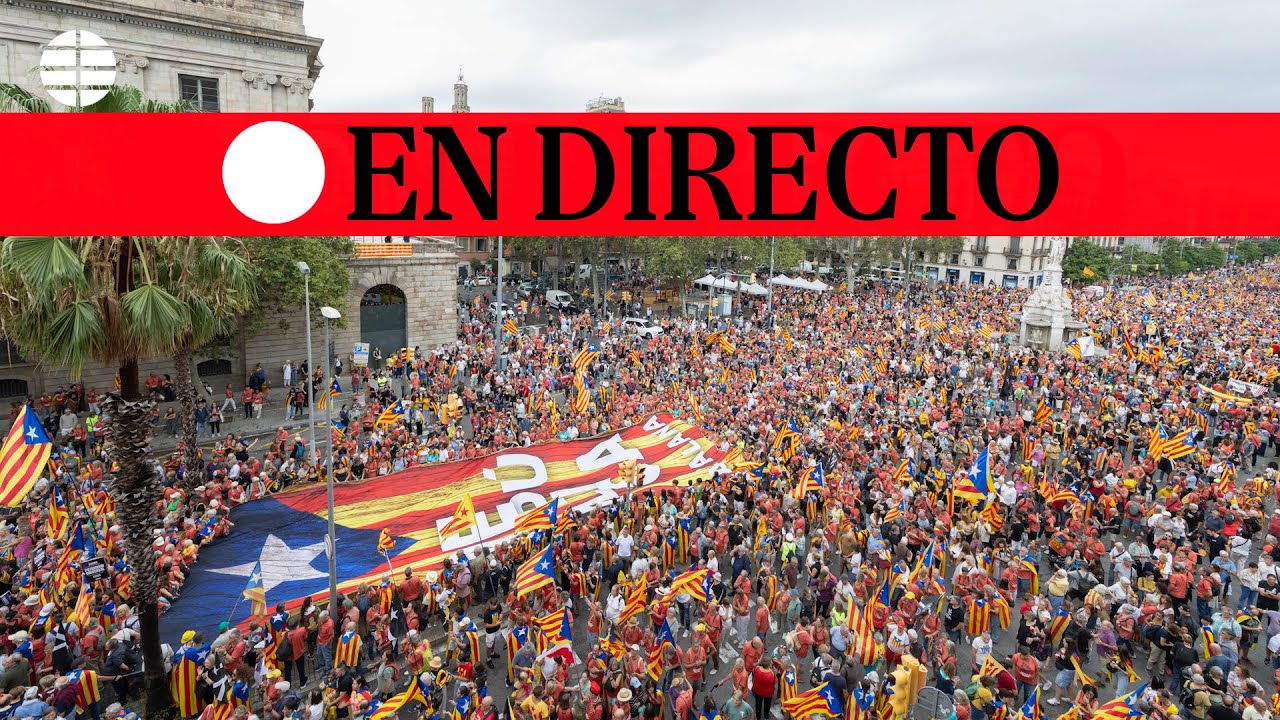 🔴 DIRECTO | Manifestación de la Diada 2025 en Cataluña