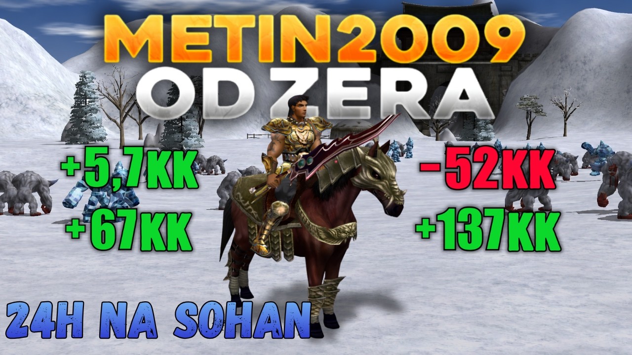 Metin2009 - Odc #14 - Ten zarobek przekroczył wszelkie oczekiwania i byłem w szoku!