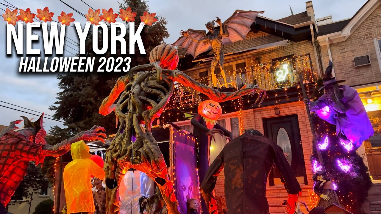 Dyker Heights Brooklyn Halloween Decoration in New York City - Best Outdoor Halloween Decoration